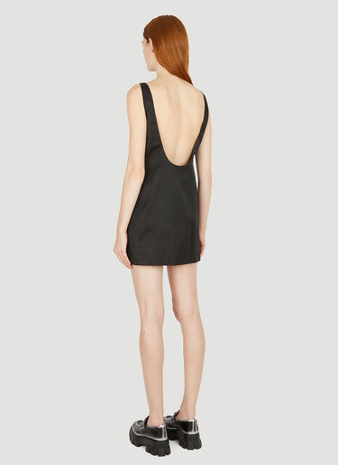 Re-Nylon Logo Plaque Dress Prada Re-Nylon Logo Plaque Dress Black pra0252001