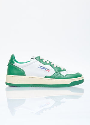 Autry Medalist Low Top Sneakers Green aut0256004