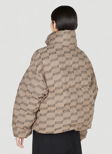 Balenciaga Monogram Puffer Jacket Beige bal0251008