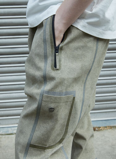 Massimo Osti Studio Alcantara® 衬里长裤 卡其色 mao0158003