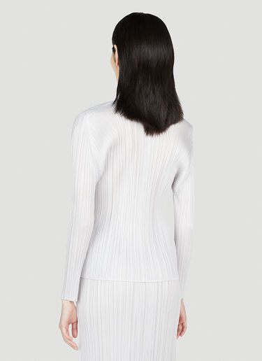 プリーツシャツ Pleats Please Issey Miyake プリーツシャツ グレー plp0253019