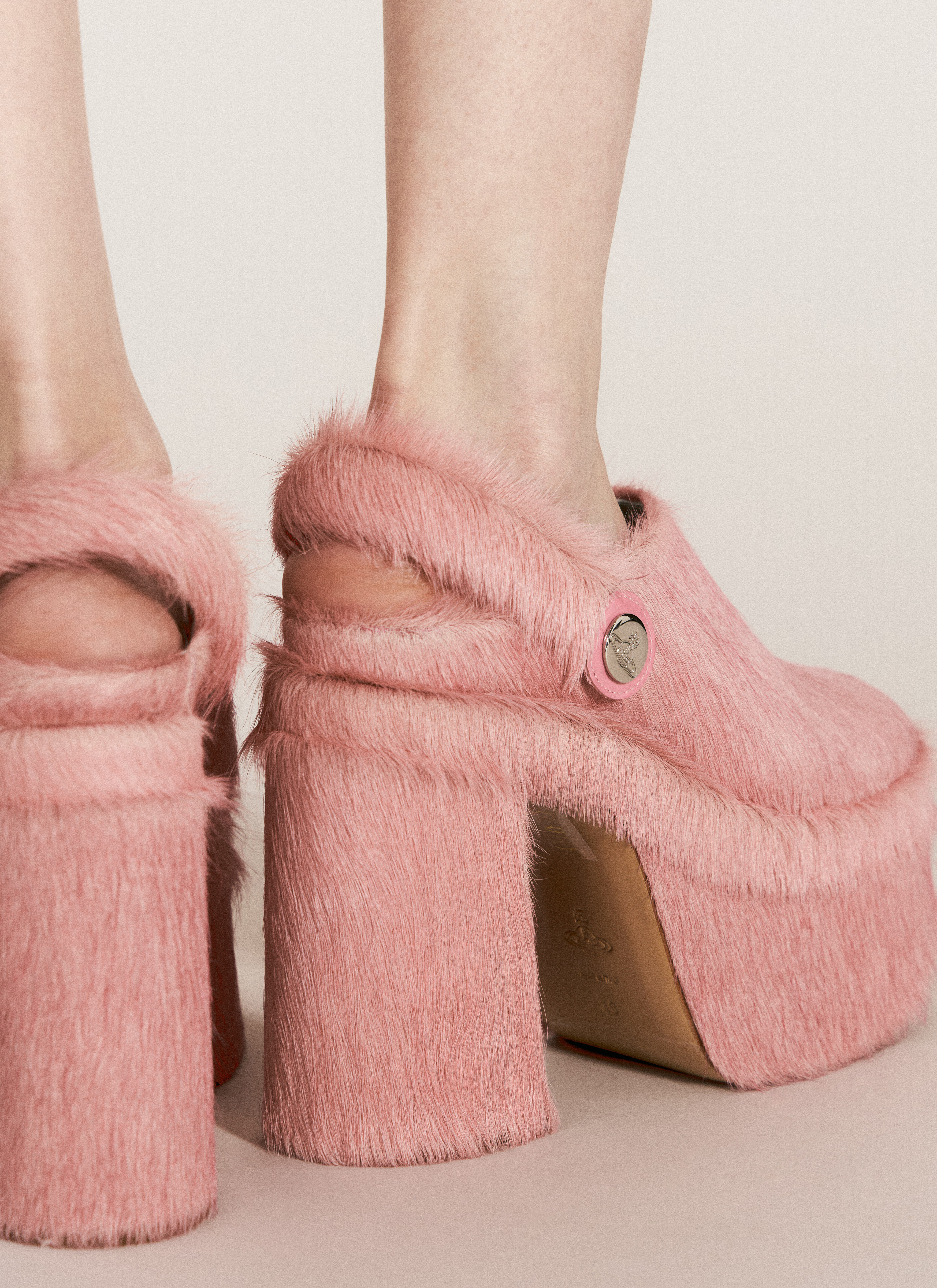 Vivienne Westwood Women's' Swamp Platform Clogs in Pink | LN-CC®