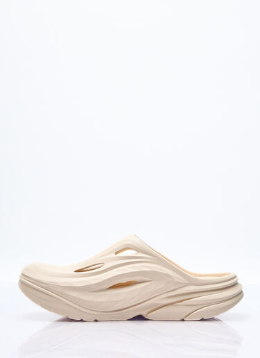 HOKA Ora Recovery Mules Beige hok0357002