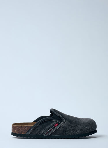 Diesel D-Woodstock Slip-On Shoes Black dsl0259027