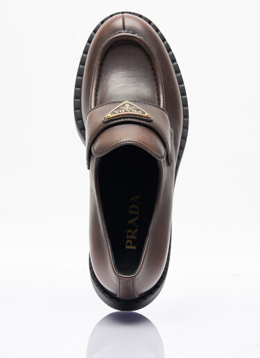 Prada Chocolate Loafers Brown pra0258031