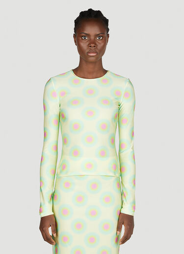 Op Art Top Sportmax Op Art Top Yellow spx0252019