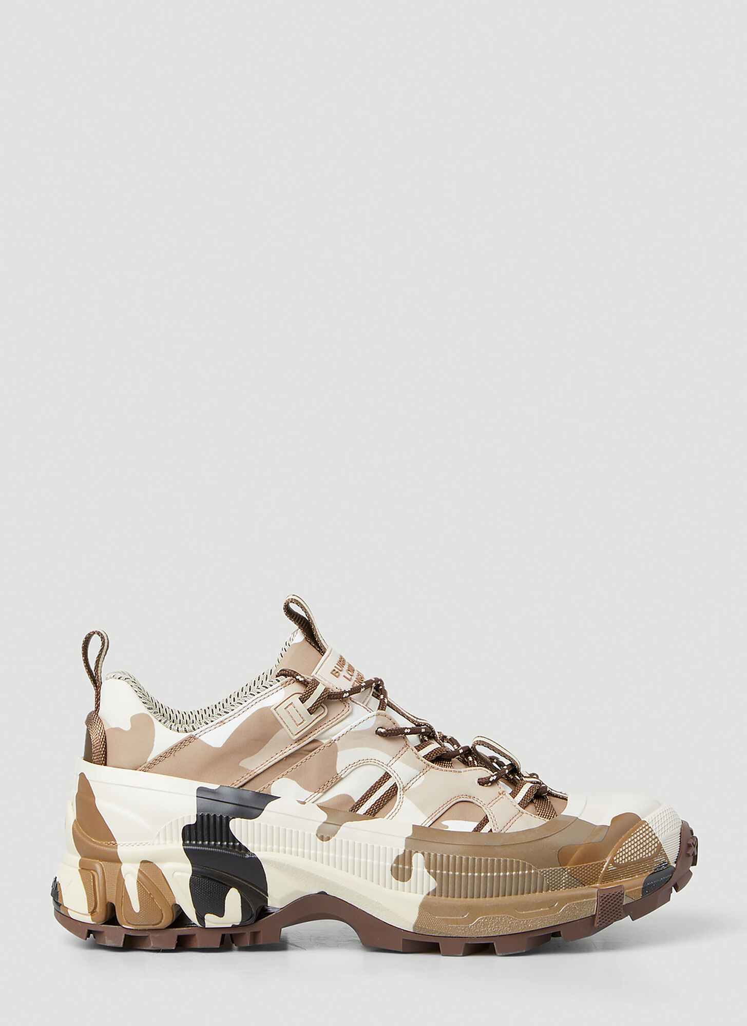 BURBERRY CAMOUFLAGE ARTHUR SNEAKERS