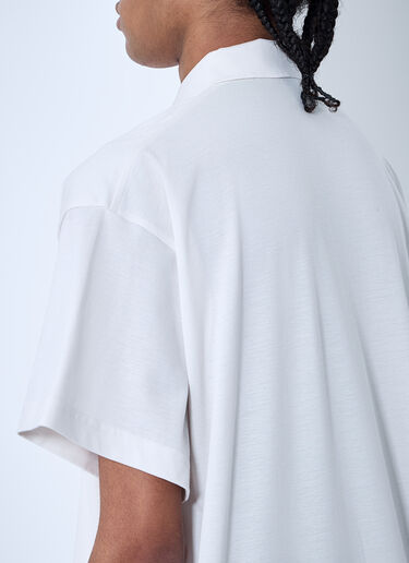 Balenciaga Interwinded Polo Shirt White bal0159001