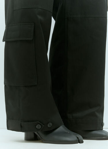 Gucci 斜纹布工装裤  黑 guc0155015