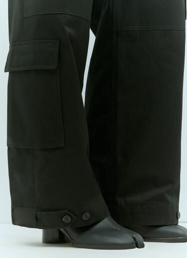 Gucci Drill Cargo Pants Black guc0155015