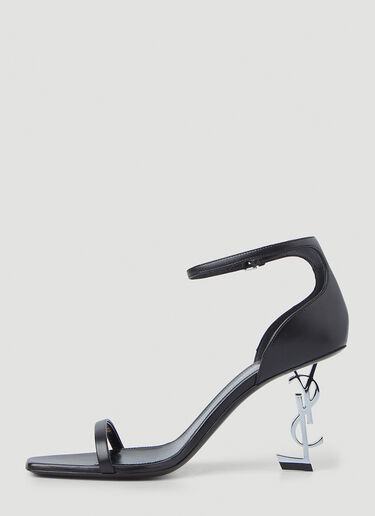 Saint Laurent Opyum Monogram High Heels Black sla0246081