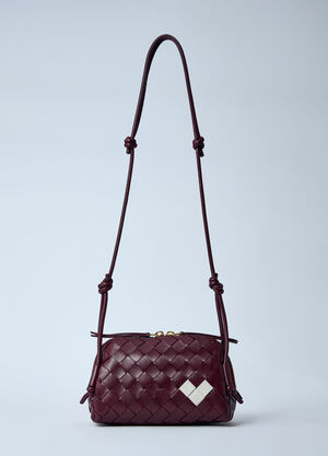 Bottega Veneta Intrecciato Concert Pouch Burgundy bov0259050