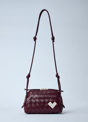Bottega Veneta Intrecciato Concert Pouch Burgundy bov0259050