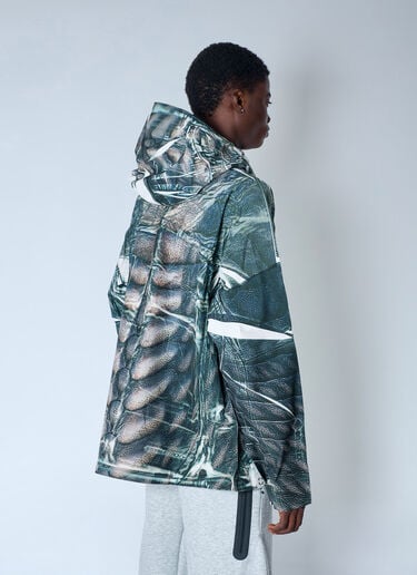 Re-Create Reptiloid Jacket Nike by Yaku Re-Create Reptiloid Jacket Dark Green nik0165029