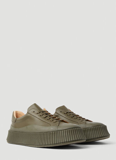 Jil Sander 硫化橡胶运动鞋 绿色 jil0149026