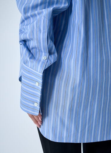 Maison Margiela Button-Down Shirt Light Blue mla0262002
