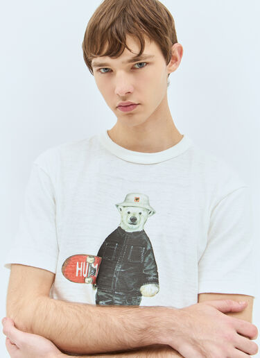 Logo Print T-Shirt Human Made Logo Print T-Shirt White hmd0158002