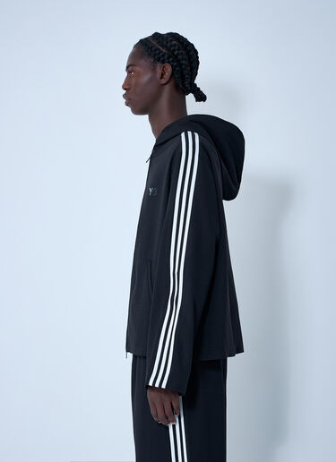 Y-3 Hooded U Wire Motif Sweatshirt Black yyy0162016