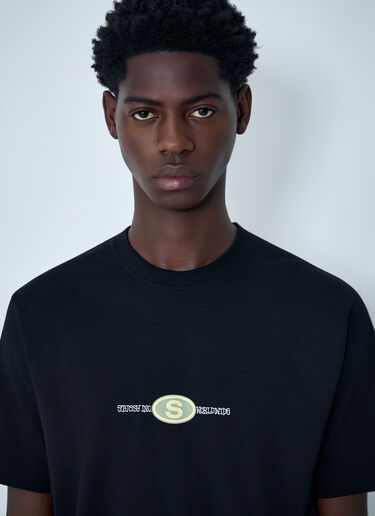 Stüssy Logo Motif T-Shirt Black sts0162021