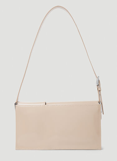 BY FAR Billy Semi Patent Leather Bag Sand byf0253007