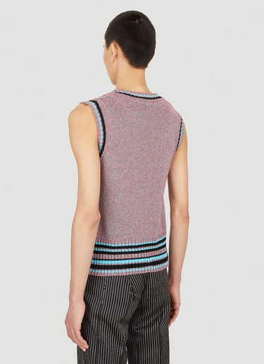 Vivienne Westwood Range Sleeveless Sweater Purple vvw0152018
