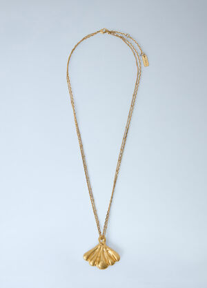 Chloé Mirror Pendant Necklace Gold chl0265074