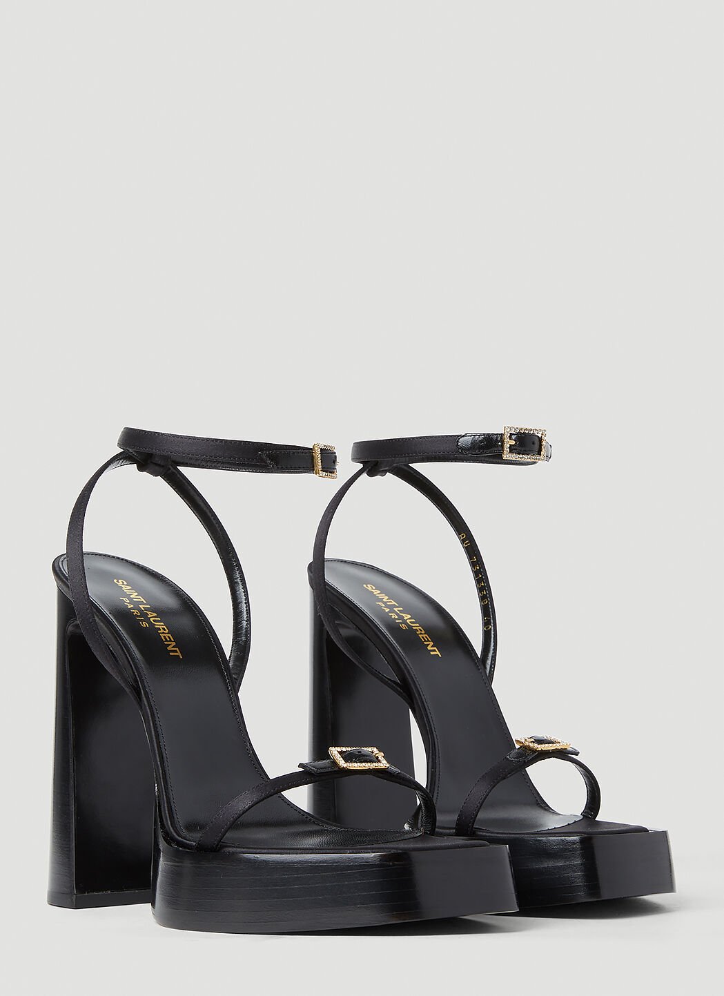 Saint laurent sandals store heel