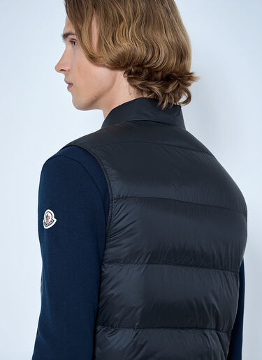 LN-CC® - Moncler: Tuquerouye Shell Down Vest - Black Moncler Tuquerouye Shell Down Vest Black mon0165022