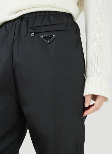 Prada Re-Nylon Track Pants Black pra0245044