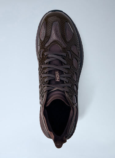 HOKA Mach x Caged スニーカー ブラウン hok0364018