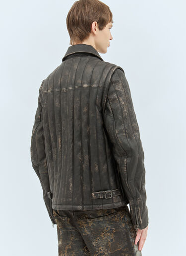 Diesel L-Albert Leather Jacket Black dsl0158001