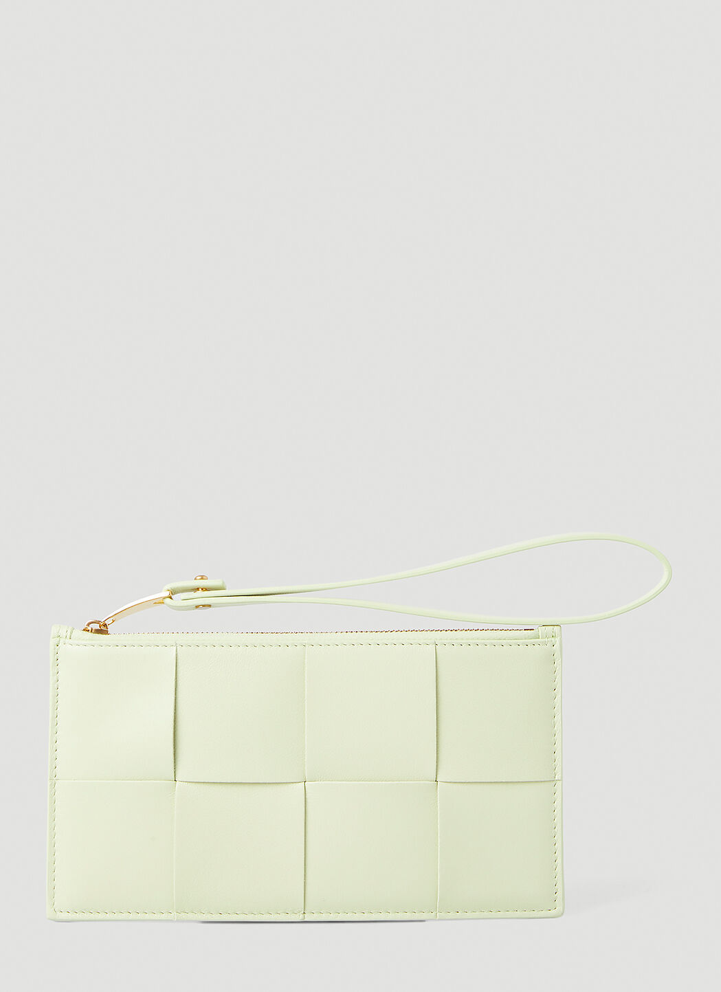 Bottega Veneta Women s Intreccio Bill Pouch in Yellow LN CC