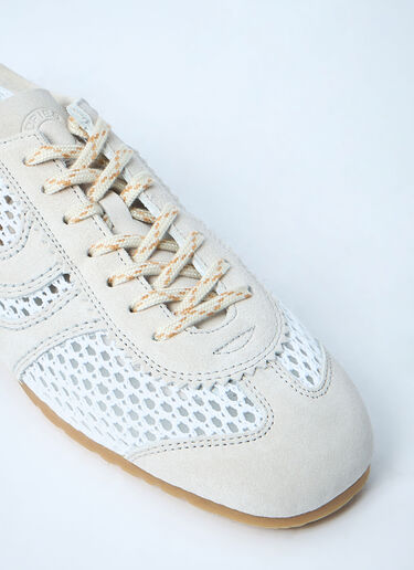Dries Van Noten Mesh Low-Top Sneakers White dvn0259010