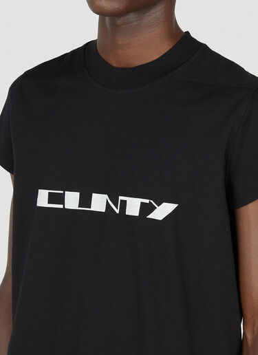 Rick Owens DRKSHDW Cunty T-Shirt Black drk0152014