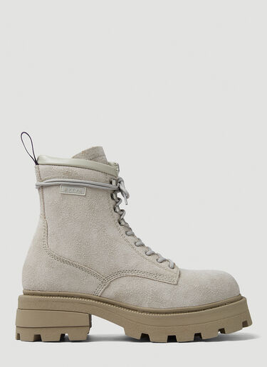 Eytys Michigan Lace Up Boots Grey eyt0349051