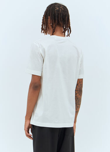 Burberry ロゴ刺繍Tシャツ  ホワイト bur0157006