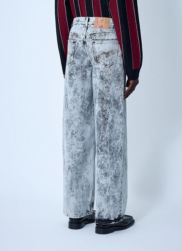 Martine Rose Coated Denim Jeans Grey mtr0162010
