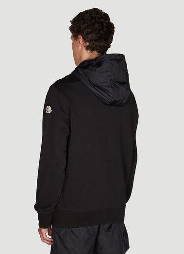 Moncler Faille 拼接连帽运动衫 黑色 mon0149025
