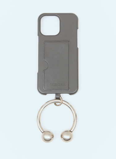 Balenciaga 穿孔手机壳 黑色 bal0158019