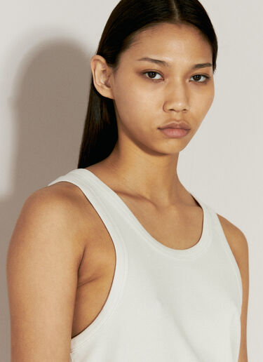 Entire Studios Rib Tank Top White ent0355006