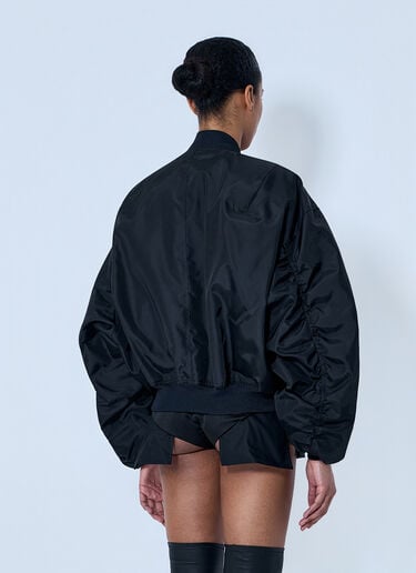 Rick Owens Oversized Bomber Jacket Black ric0264013