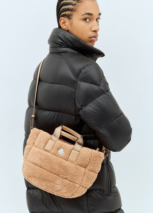 Moncler Mini Caradoc Tote Bag Camel mon0259045