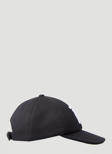 Burberry TB 모노그램 베이스볼 캡 블랙 bur0349008