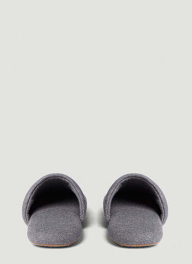 Carhartt WIP Script Embroidery Slippers Grey wip0350073