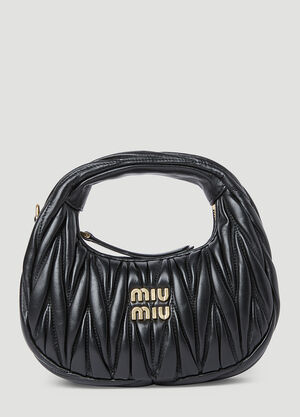 Miu Miu 迷你 Wander Hobo 手提包 黑色 miu0254059