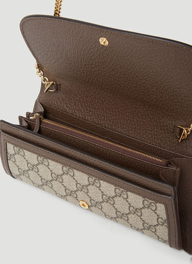 Gucci Blondie Continental Chain Wallet Brown guc0253222