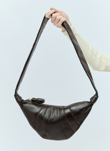 Small Croissant Crossbody Bag Lemaire Small Croissant Crossbody Bag Brown lem0356001