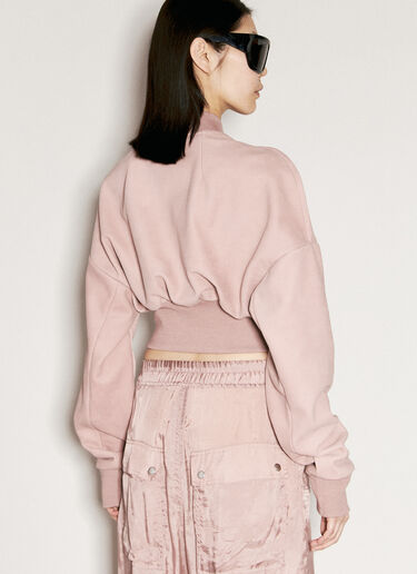 Rick Owens Suede Bomber Jacket Pink ric0255003