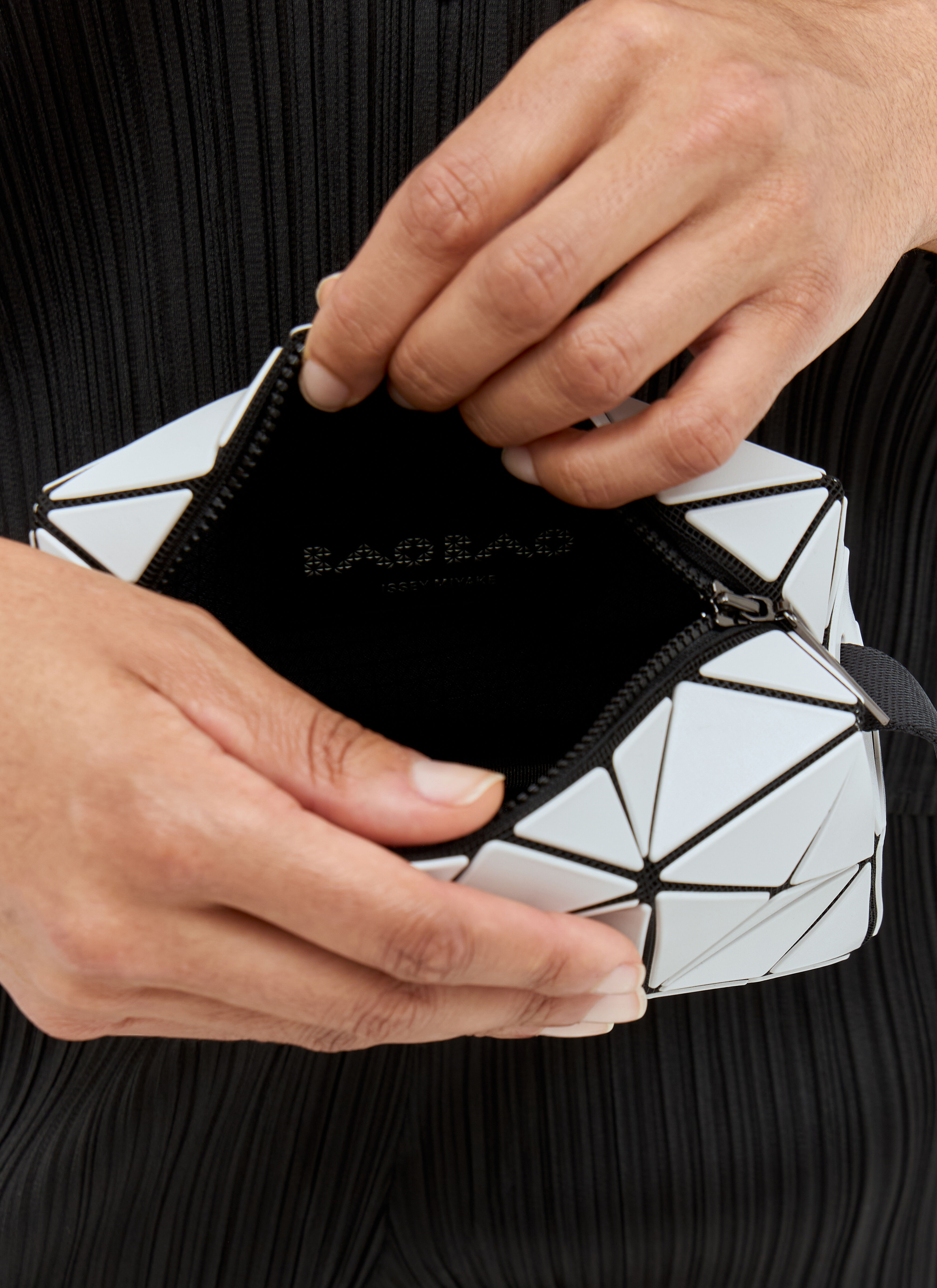 Bao Bao Issey Miyake Women s Cuboid Shoulder Bag in Grey LN CC