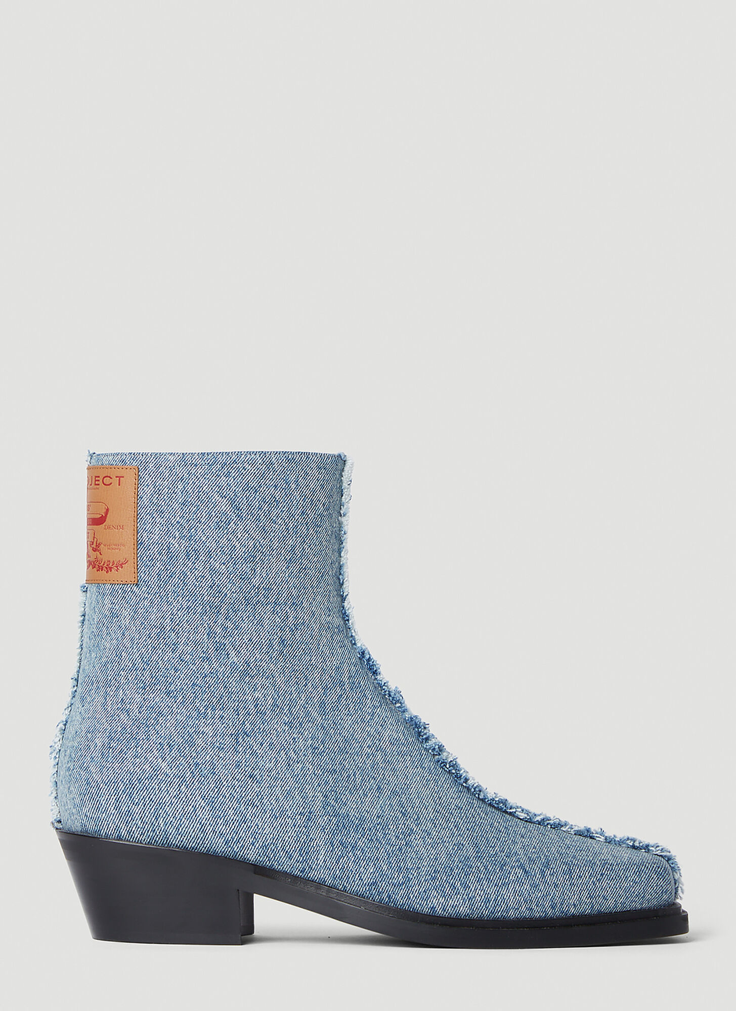 Y/project Blue Paris' Best Boots In Blue